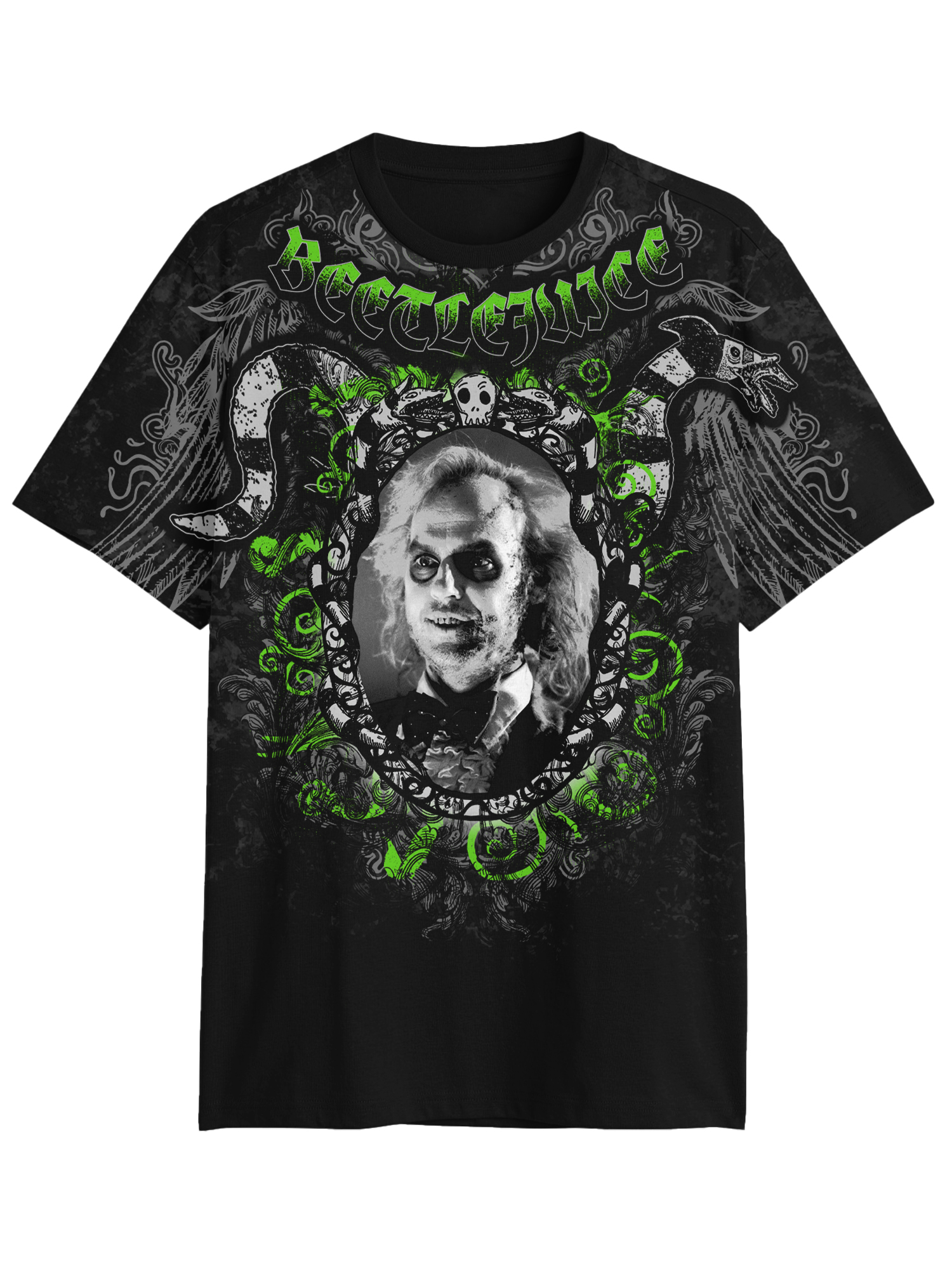 Beetlejuice, Mens Graphic Short Sleeve Tee, Sizes XS-3XL