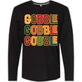 thumbnail image 3 of Inktastic Thanksgiving Funny Gobble Long Sleeve T-Shirt, 3 of 5