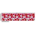 thumbnail image 2 of Abstract Fabric by the Yard, Flower Look Motif Repetitive Colorful Pattern, Decorative Upholstery Fabric for Chairs & Home Accents, Pale Taupe Hot Pink by Ambesonne, 2 of 4