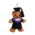thumbnail image 4 of Fufafayo 3Pcs Graduation Teddy Bear Keychain, PhD Graduation Gift With Cap And Gown Stuffed Doll, Commencement Bear Decor For Backpack Purse College Graduate, 4 of 9