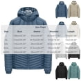 thumbnail image 2 of Jackets for Men, Puffer Jackets for Men, Lightweight Padded Coats, Winter Quilted Jacket, 2 of 5