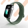 thumbnail image 6 of iGK 3 Pack Silicone Band Compatible with Apple Watch Series 7/6/5/4/3/2/1/SE, Replacement Wristband for Apple Watch Strap 42mm 44mm 38mm 40mm for Women Men, 6 of 6