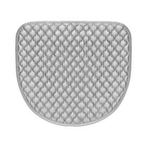 Qholemyo Comfortable Breathable Curved Dining Chair Cushion Stable Non-Slip Exquisite Edging Machine Washable Soft Seat Cushion For Dining