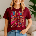 thumbnail image 5 of Dia De Los Muertos Day Of The Dead Mexican Skeleton Dancing, Halloween Shirt, Happy Halloween TShirt, 5 of 5