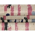 thumbnail image 5 of oneOone Velvet Light Beige Fabric Abstract Stroke With Texture Craft Projects Decor Fabric Printed By The Yard 58 Inch Wide, 5 of 5