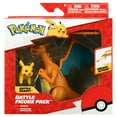 thumbnail image 3 of Pokémon Battle Figure 2 Pack - Features 4.5-inch Charizard and 2-inch Pikachu Battle Figures, 3 of 12