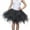 Black, variant on Dancina Vintage Tutu Skirt for Women and Girls Tulle Petticoat