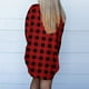 thumbnail image 4 of Puntoco mujer manga larga otoño frente abierto Navidad cárdigan ropa de abrigo suelta estampado blusa abrigo bolsillos Tops liquidación Puntoco Puntoco-6245, 4 of 6