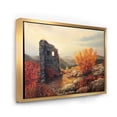 thumbnail image 3 of Designart 'Sunset Over Old Fortress Ruins' Farmhouse Framed Canvas Wall Art Print, 3 of 5