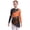 Orange, variante sur renvena Justaucorps de Gymnastique Rythmique pour Fille Justaucorps de Ballet à Jupe avec Empiècement en Maille Patinage Artistique sur Glace Noir 8