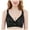 Black, variant on Comfy Bra Women No Underwire Plus Size Front Buckle Thin Underwear V-Neck Seamless Bra Feature Front Snap Closure Push-up Bra Style Y-85 , White 42C