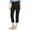 Black, variant on Charter Club Womens Petites Knit Tummy Slimming Capri Pants