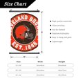 thumbnail image 3 of Cuadro colgante de PVC negro personalizado del equipo de fútbol de los Browns, varios tamaños, decoración de interiores, cuadro para colgar en la pared, cuadro decorativo para mesita de noche, 3 of 7
