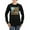 Black, variant on CafePress - Sunflowers & Kitten Women's Long Sleeve Dark T Shi - Women's Long Sleeve Graphic Tee Casual Fit