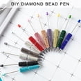 thumbnail image 6 of 4 Pcs Beadable Ballpoint Pen Bead Pen Smooth Writing Pen 1.0mm Stationery Pen Rhinestones Pen, 6 of 9