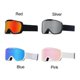 thumbnail image 4 of Gafas de esquí cilíndricas grandes antivaho de doble capa para hombres y mujeres, equipo de esquí, gafas de esquí, gafas de nieve, color naranja, 4 of 5