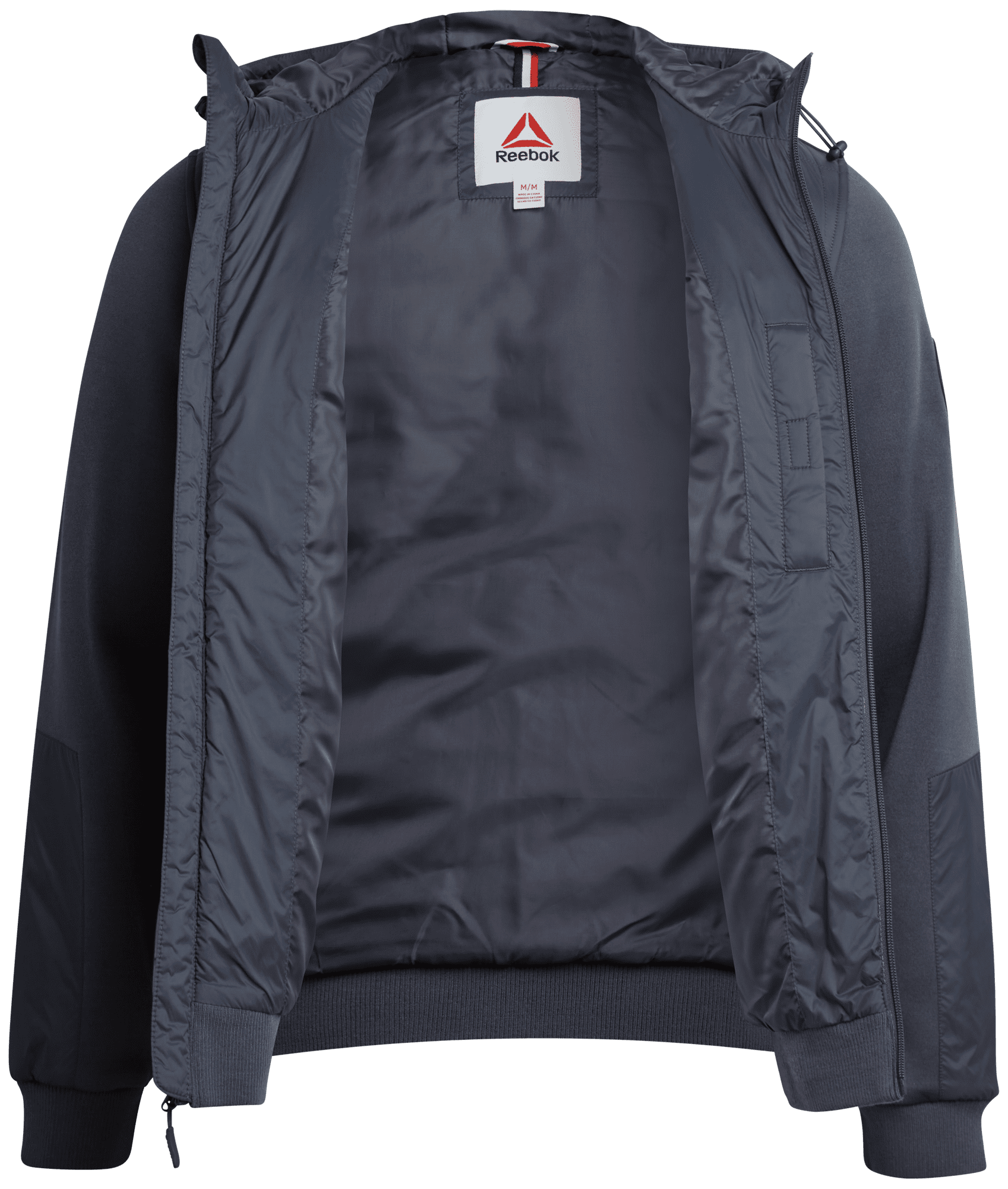 Reebok Men's and Big Men's Quilted Mixed Media Jacket, Sizes S-3XL