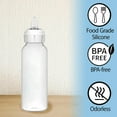thumbnail image 6 of Sippy Spout Nipples Compatible with Dr. Brown's Narrow Bottles & Sippy Spout Bottles, Replacement Silicone Bottle Nipple BPA-Free, Soft Transition Spout for Sippy Cups, 6m  (5 Pack), 6 of 7