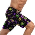 thumbnail image 4 of Vetsdori Mens Beach Shorts Summer Dry Fit Short Pants Swim Trunks Casual,Pocket Lining 2 in 1 Breathable Shorts for Men Elastic Waist,Size S, 4 of 5
