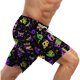 thumbnail image 4 of Ceisia Men's Relaxed Fit Mardi Gras Mask & Streamer Swim Trunks | Double-Layer Quick-Dry Beach Shorts | Elastic Waist Party Shorts Gift, 4 of 5