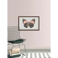 thumbnail image 3 of Artsy Pink and Black Wings Framed Painting Print, 3 of 6