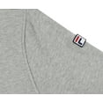 thumbnail image 3 of Fila Match Fleece Full Zip Mens Jackets Size L, Color: Grey Heather, 3 of 4