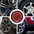 thumbnail image 3 of HEALEEP 1Pack Car Wheel Hub Cover Multi Color Round Modification Design for Vehicle Wheel Rims 12-inch, 3 of 8