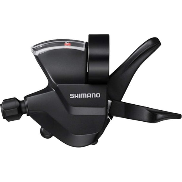 Palanca de cambio de bicicleta SHIMANO SL-M315-8R RapidFire Plus de 8 velocidades - Derecha con pantalla óptica de marcha - ESLM3158RA