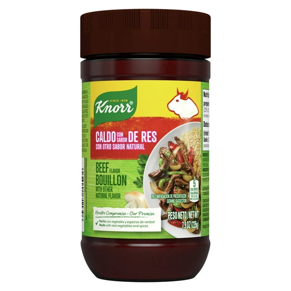 Pack of 4 Knorr Beef Flavor Bouillon Granulated - 7.9 oz - Package may vary