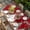Green Red White Brown, variant on Red Christmas Table Cloths for 4 Foot Rectangle Tables, Snowman Xmas Tree Snowflake Winter Patio Waterproof Elastic Fitted Tablecloths, Washable Rectangular Table Cover for Camping