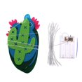 thumbnail image 2 of Guirnaldas Colgantes Cactus Hawaianos de Fieltro Cuerdas Arpillera Decoraciónes de Fiestas Colcomx Cactus Bunting Banner, 2 of 8