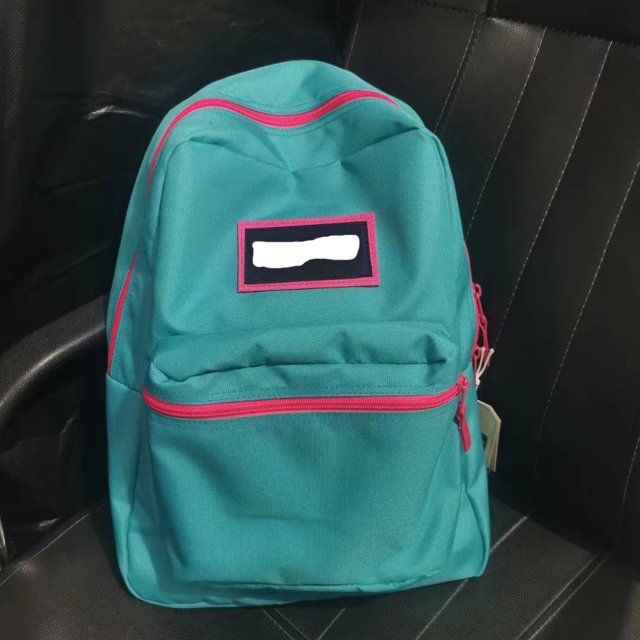 Mochila portátil multifuncional de color sólido, bolso de estudiante, mochila para computadora