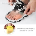 thumbnail image 1 of Bunion Corrector Pads Spreader Correct Crooked Toes Overlapping straightener big Toe White, 1 of 8