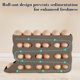 thumbnail image 5 of Contenedor para 30 Huevos para Refrigerador, Dispensador Automático de Huevos con Diseño de 4 Niveles, Organizador de Huevos de Plástico Que Ahorra Espacio para La Puerta Del Refrigerador de La Cocin, 5 of 6