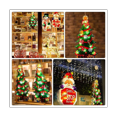 thumbnail image 5 of Christmas Decorative Lights Christmas Modeling Lights Atmosphere Lights Window Lights String Small Lanterns (B), 5 of 5