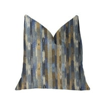 Plutus Hyde Park Multicolor Luxury Throw Pillow 16"L x16"W