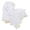White, variant on Stunning Handmade Chiffon Belly Dance Veil, For Practice-White