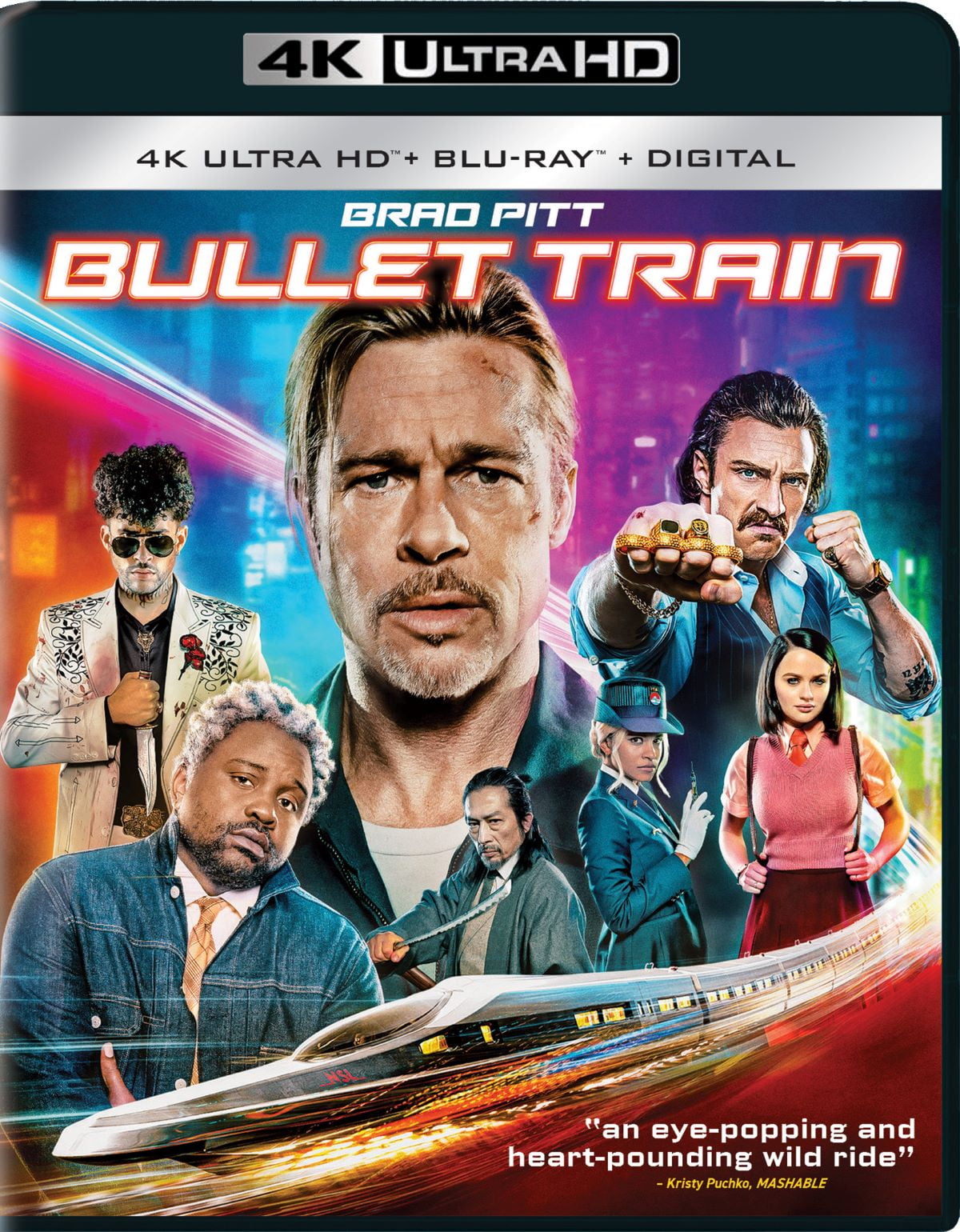 Bullet Train 4K ULTRA HD & Blu-ray set [4K ULTRA HD + Blu-ray] Japan Pre