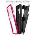 thumbnail image 3 of Value Pack ! for LG Stylo 6 case Phone Case 360° Cover Built In Screen Protector Clip Kickstand Holster Hybrid Shock Bumper (Pink), 3 of 4