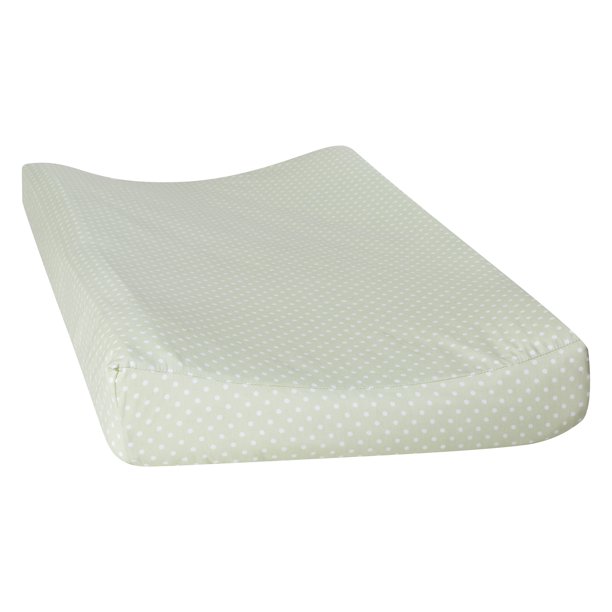 Sea Foam Dot Changing Pad Cover