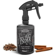 Dr. Killigan's Six Feet Under Non Toxic Insect Spray | Indoor Natural Pest Control & Safe Insecticide | Flea, Tick, Pantry & Clothing Moth, Ant, Cockroach Killer | Family Friendly, Pet Safe (24 oz)