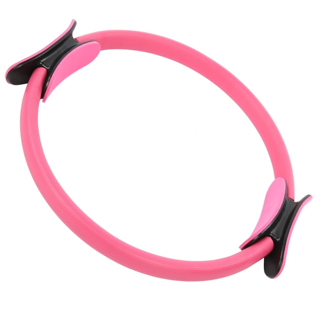 Yoga Ring, Pilates Circle Exercise Ring Home Training Equipment Double Handled Eco-Friendly For Girls+ For Office For Men For Home For Gym Pink