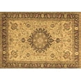 thumbnail image 1 of Ahgly Company Indoor Rectangle Medallion Brown Traditional Area Rugs, 3' x 5', 1 of 4