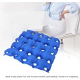 thumbnail image 4 of Inflatable Seat Cushion by Casewin- Travel Seat Cushion for Airplane, Car, Office, Wheelchair - Adjustable Pressure Pillow for Sitting Pain Free Blue, 4 of 8