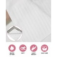 thumbnail image 6 of Brown Striped Kitchen Dish Towels for Drying Dishes Set of 3, Farmhouse Stripes Modern Abstract Art Waffle Weave Microfiber Hand Tea Bathroom Towels Quick Dry & Absorbent Towel 12x12, 6 of 7