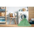 thumbnail image 2 of Ahgly Company Tapis d'Intérieur Lavable en Machine Carré Vert Transitionnel, 7 Pieds Carré, 2 of 7