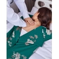 thumbnail image 6 of Pinspark Open Back Hospital Gowns for Women Tear Away Snap Long Sleeve Womens Hospital Gowns Adaptive Clothing for Women, 6 of 6