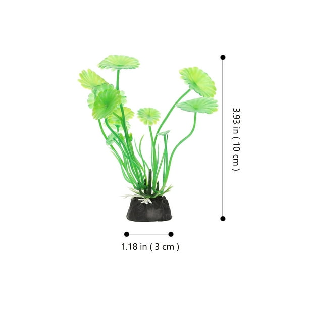 20Pcs Simulated Aquatic Plants Fish Tank Plant Crafts Landscaping Fake