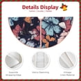 thumbnail image 5 of Kll Flowers Ad Butterflies Christmas Tree Skirt 36",Party Decorations Farmhouse For Christmas Decorations Holiday Party, 5 of 8