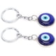 thumbnail image 4 of 2 llaveros de mal de ojo, amuleto de esmalte de colores de aleación duradero para protección de la buena suerte, 4 of 12